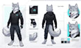 furry reference sheet anthro character ref sheet nsfw furry ref sheet fursona