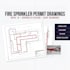 create fire sprinkler permit drawings and nfpa 13 design plans
