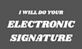 do your electronic signature