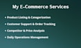 manage and optimize your ecommerce operations professionally