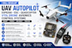 develop uav autopilot esp8266 esc quadcopter vtol drone avionics control systems