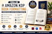 amazon kdp book formatting interior book design book layout design typesetting