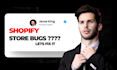 fix shopify bugs and check out errors fast