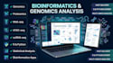 perform bioinformatics genomics proteomics rnaseq atacseq scrnaseq r python apps