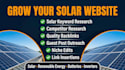 do solar SEO, backlinks and guest post outreach