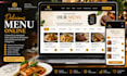 build a modern restaurant website