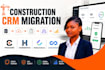 construction CRM migration procore hammertech safetyculture connecteam