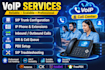 configure and troubleshoot voip, asterisk, 3cx, issabel