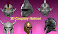 do 3d mask custom cosplay armor cosplay model 3d mask design for printing stl