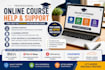 help you complete your online course and assignments