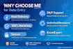 do accurate data entry typing copy paste and retyping