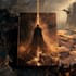 create an epic fantasy cover with magical artwork