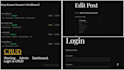 build a responsive python flask website or web app
