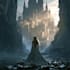 create cinematic dark fantasy book cover design