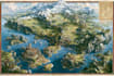 draw a fantasy map illustration