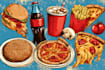 draw food pop art illustration