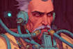 create custom cyberpunk and space opera character concept art