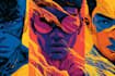 create dark superhero comic art and graphic novel