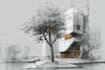 draw an architectural sketches of building illustrations