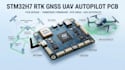 design custom stm32h7 rtk gnss drone autopilot pcb, uav flight controller