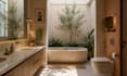 create bathroom design and 3d visualization