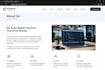 develop a modern responsive react website