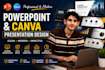 design powerpoint and canva presentations