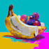design unique food pop art illustrations and posters