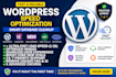 speed up wordpress website, elementor, woocommerce and fix issues on wordpress