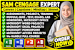 do your urgent sam cengage projects, modules in excel, word, powerpoint, access