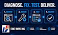 fix PHP and mysql website bugs and errors