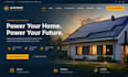 build wix solar installer website squarespace solar panel installation website