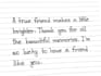 write neat handwritten letters, notes, cards and documents