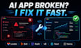 fix debug and finish your ai built web app