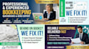 do professional bookkeeping and financial records