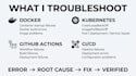 troubleshoot and fix docker kubernetes or cicd deployment error