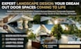 expertly design your front yard, patio, and backyard