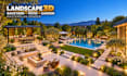 design 3d landscape, backyard makeover, patio and garden masterplan render