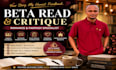 beta read critique, beta reader fantasy, romance beta reader and alpha reader