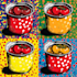 create creative food pop art illustrations