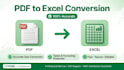 convert handwritten pdf notes to excel spreadsheet in 24 hours
