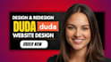 build and design a website using a duda website builder