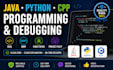 do computer science programming tasks in java python and cpp