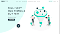 create a responsive modern website using HTML CSS javascript