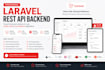 build a laravel rest API backend for your mobile or web app