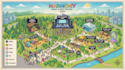 design festival map, event map, isometric map, venue map and vector map