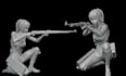 sculpt 3d anime character modeling action figures toy model statues for printing