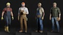 3d character model, character texture, character animation and character rigging