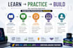 teach programming languages with practical coding lessons