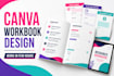 design a professional canva book and ebook layout